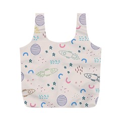 Space Full Print Recycle Bag (m) by nateshop