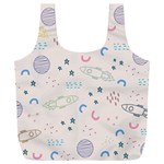 Space Full Print Recycle Bag (XXL) Front