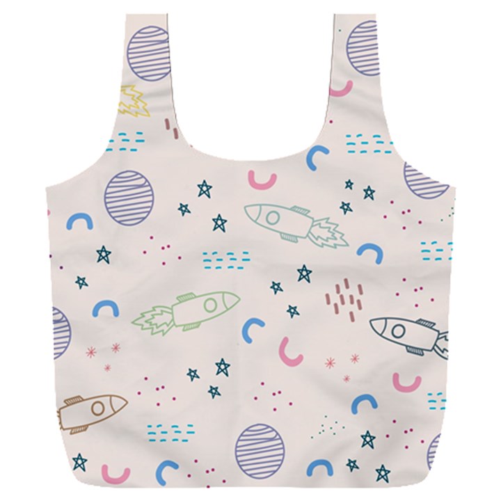 Space Full Print Recycle Bag (XXL)