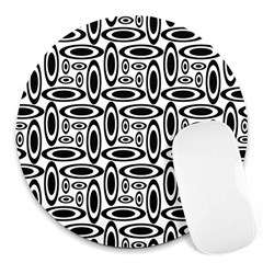 Ellipse Round Mousepads by nateshop