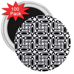 Ellipse 3  Magnets (100 Pack) by nateshop