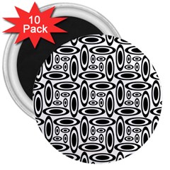 Ellipse 3  Magnets (10 Pack)  by nateshop