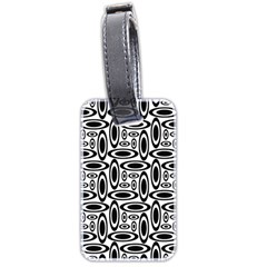 Ellipse Luggage Tag (two Sides) by nateshop