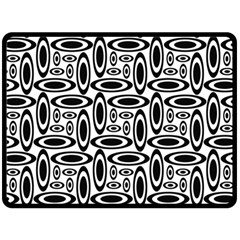 Ellipse Fleece Blanket (large)  by nateshop