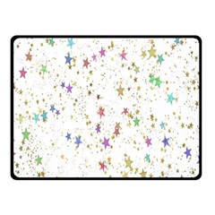 Star Double Sided Fleece Blanket (small)  by nateshop