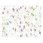 Star Double Sided Flano Blanket (Large)  80 x60  Blanket Front