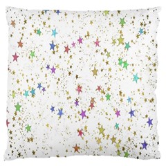 Star Large Flano Cushion Case (one Side) by nateshop