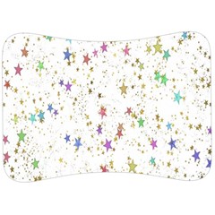 Star Velour Seat Head Rest Cushion by nateshop