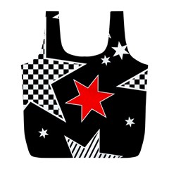 Stars Full Print Recycle Bag (l) by nateshop