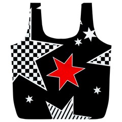 Stars Full Print Recycle Bag (xl) by nateshop