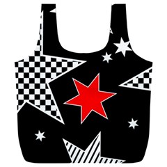 Stars Full Print Recycle Bag (xxl) by nateshop