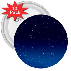 Stars-1 3  Buttons (10 Pack)  by nateshop