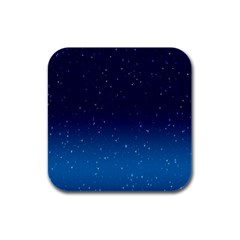 Stars-1 Rubber Square Coaster (4 Pack) by nateshop