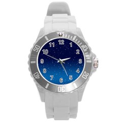 Stars-1 Round Plastic Sport Watch (l) by nateshop