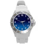 Stars-1 Round Plastic Sport Watch (L) Front