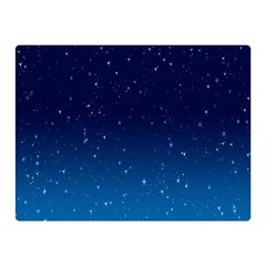 Stars-1 Double Sided Flano Blanket (mini)  by nateshop