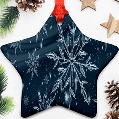 Stars-2 Star Ornament (two Sides) by nateshop