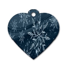 Stars-2 Dog Tag Heart (one Side) by nateshop