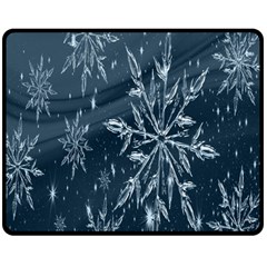 Stars-2 Double Sided Fleece Blanket (medium)  by nateshop