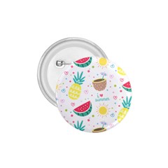 Pineapple And Watermelon Summer Fruit 1 75  Buttons