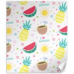 Pineapple And Watermelon Summer Fruit Canvas 20  x 24  19.57 x23.15  Canvas - 1