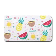 Pineapple And Watermelon Summer Fruit Medium Bar Mats