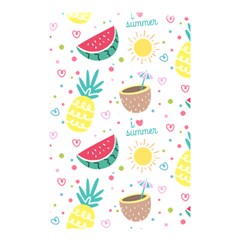 Pineapple And Watermelon Summer Fruit Shower Curtain 48  X 72  (small)  by Jancukart