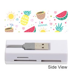 Pineapple And Watermelon Summer Fruit Memory Card Reader (stick)