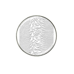 Joy Division Unknown Pleasures Hat Clip Ball Marker by Jancukart