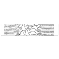 Joy Division Unknown Pleasures Small Flano Scarf