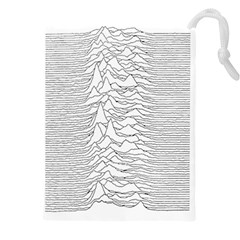 Joy Division Unknown Pleasures Drawstring Pouch (5xl) by Jancukart