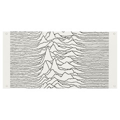 Joy Division Unknown Pleasures Banner And Sign 8  X 4  by Jancukart