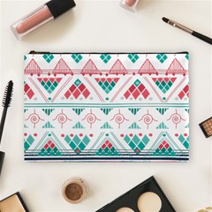 Aztec Ethnic Seamless Pattern Cosmetic Bag (large)