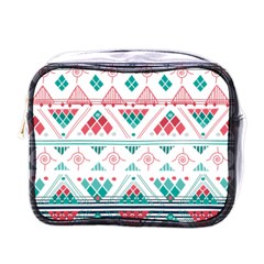 Aztec Ethnic Seamless Pattern Mini Toiletries Bag (one Side)