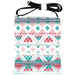 Aztec Ethnic Seamless Pattern Shoulder Sling Bag Front