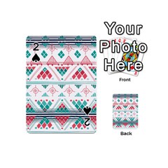 Aztec Ethnic Seamless Pattern Playing Cards 54 Designs (mini) by Jancukart