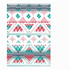 Aztec Ethnic Seamless Pattern Small Garden Flag (two Sides)