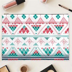 Aztec Ethnic Seamless Pattern Cosmetic Bag (xxl)