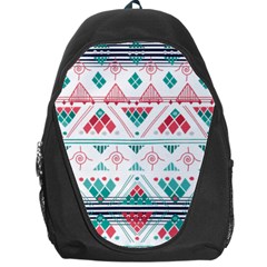 Aztec Ethnic Seamless Pattern Backpack Bag