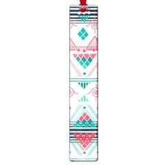 Aztec Ethnic Seamless Pattern Large Book Marks by Jancukart