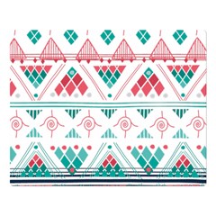 Aztec Ethnic Seamless Pattern Double Sided Flano Blanket (large) 