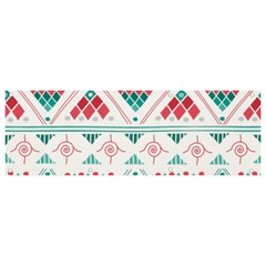 Aztec Ethnic Seamless Pattern Banner And Sign 9  X 3 