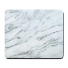 White Marble Texture Pattern Large Mousepads