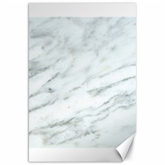 White Marble Texture Pattern Canvas 20  X 30 