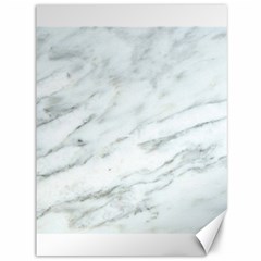 White Marble Texture Pattern Canvas 36  X 48 