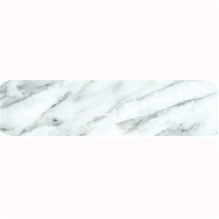 White Marble Texture Pattern Large Bar Mats