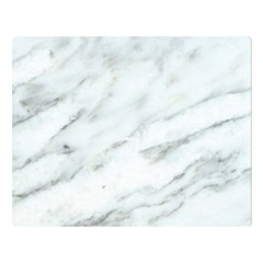 White Marble Texture Pattern Double Sided Flano Blanket (large) 