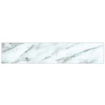 White Marble Texture Pattern Small Flano Scarf Front