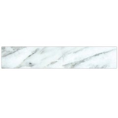 White Marble Texture Pattern Large Flano Scarf 