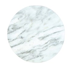 White Marble Texture Pattern Mini Round Pill Box